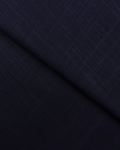 Cross Slub Khaddar – Navy, plain khaddar fabric by the meter