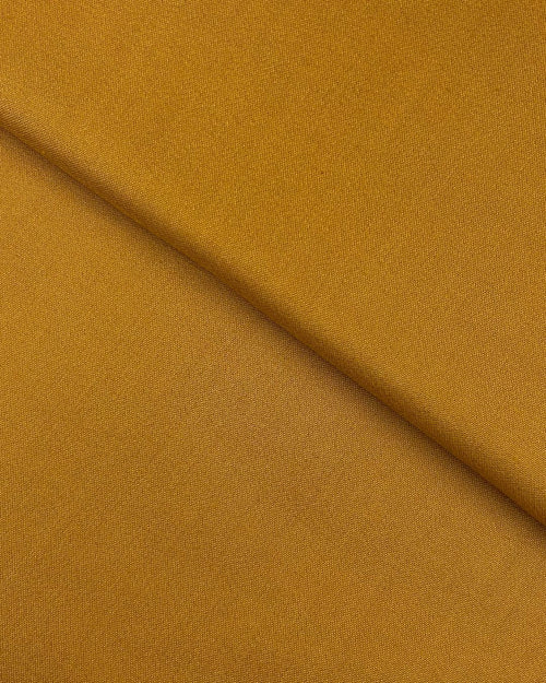 Alpine Velvet – Mustard, plain velvet fabric by the meter
