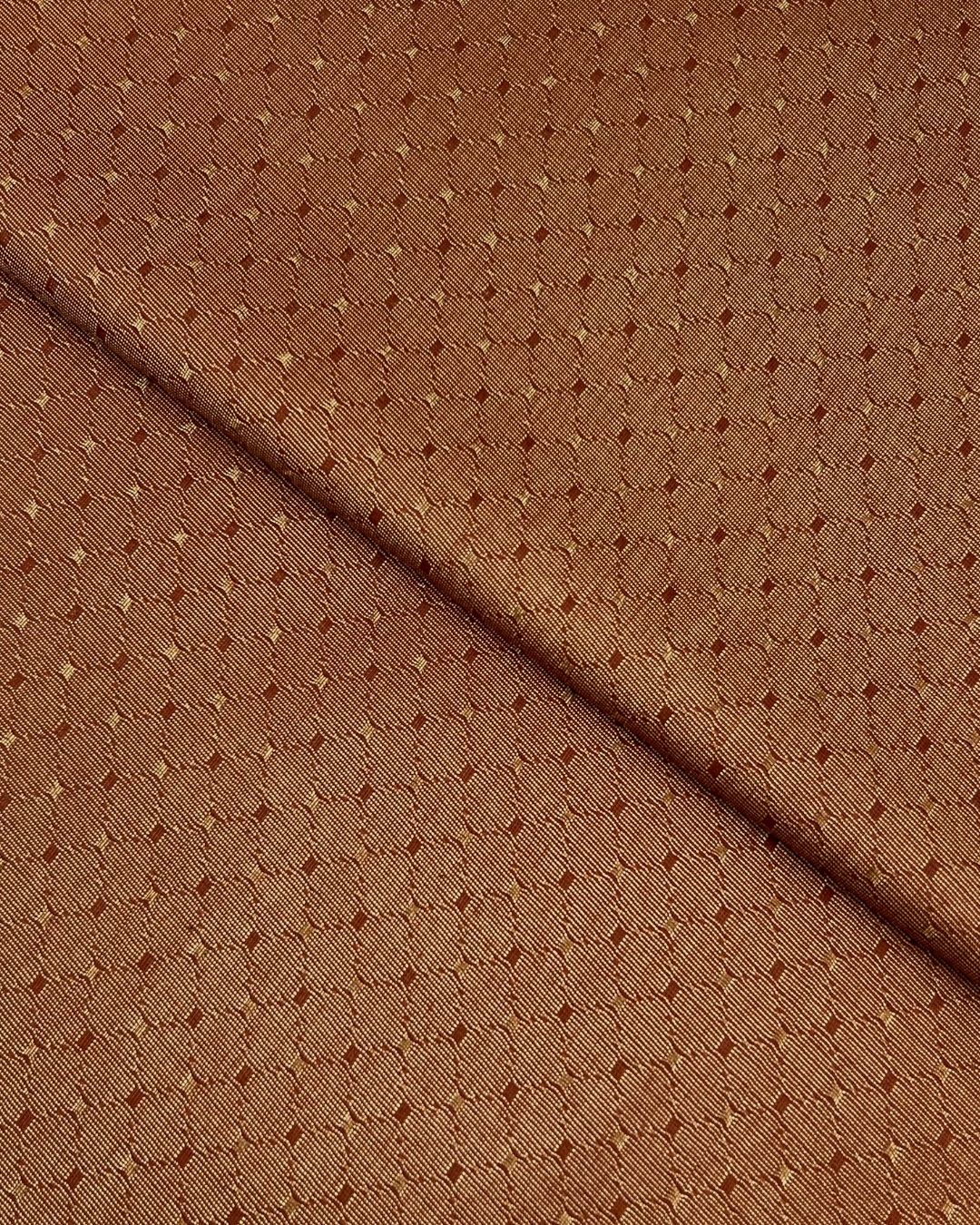 Maisuri Lawn – Brown fabric