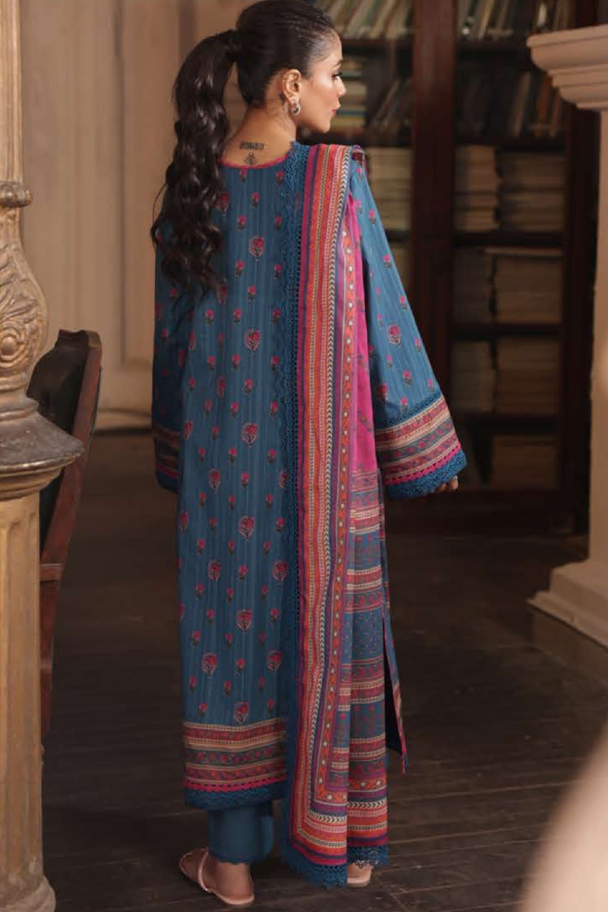 Asim Jofa Print Lawn AJUBJ-40, photo 2