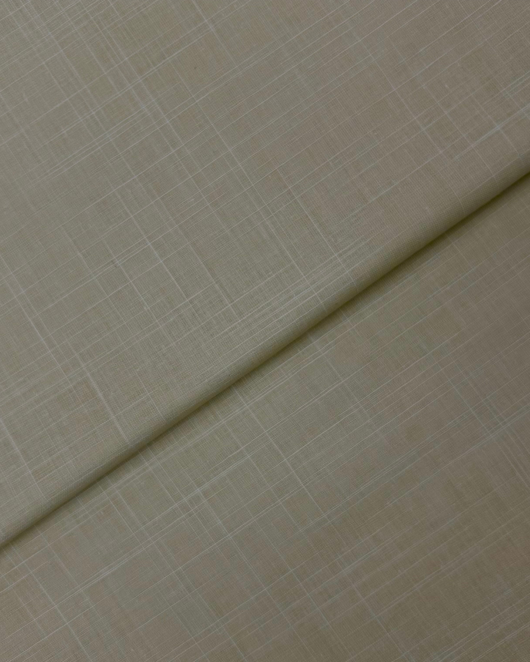 Slub Intermix Lawn – Beige, plain lawn fabric by the meter