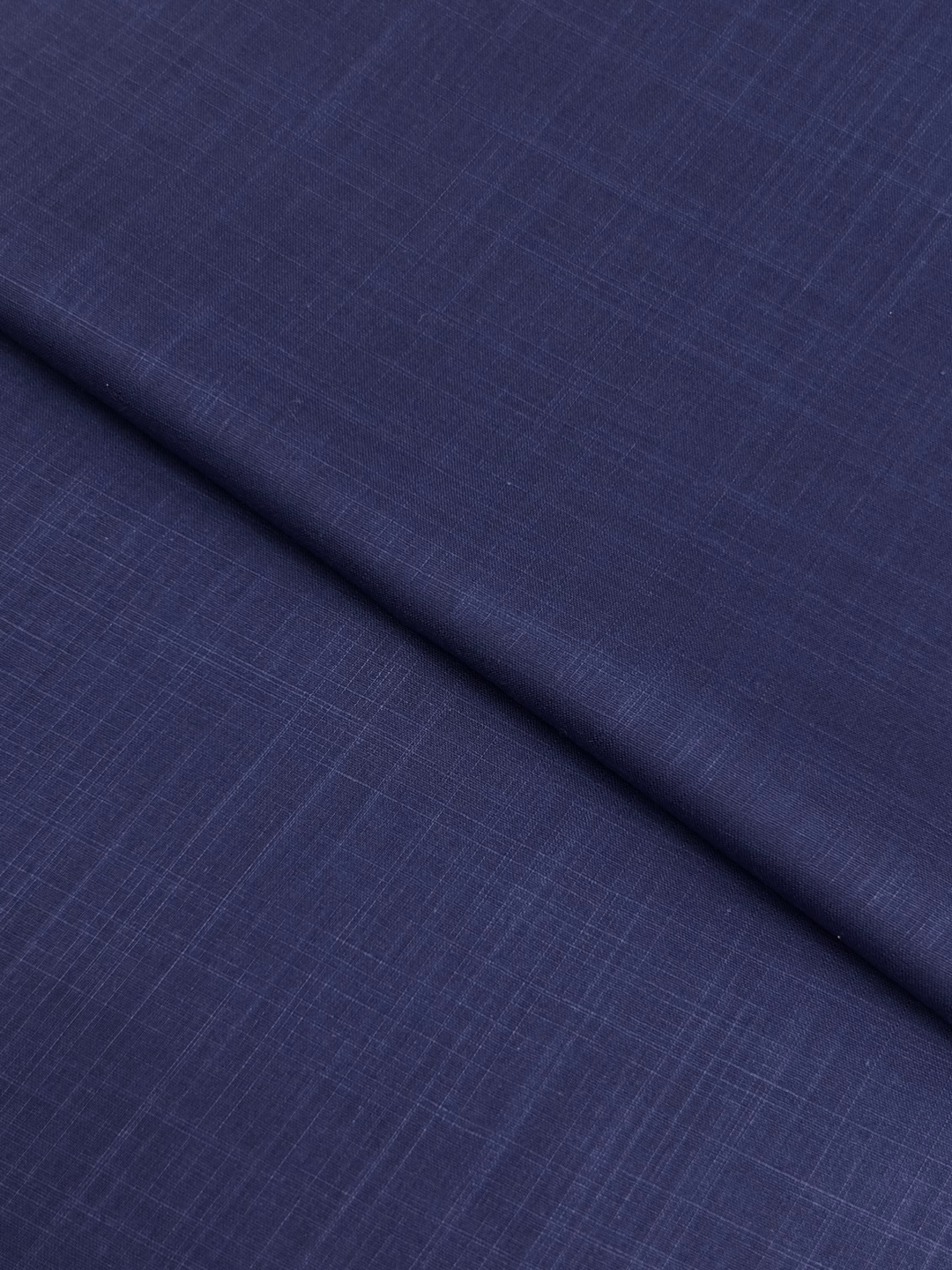 Slub Intermix Lawn – Blue (MIL-S25-0026), plain lawn fabric by the meter