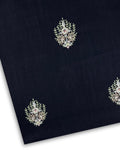 Embroidered Lawn – Navy fabric