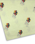 Embroidered Lawn – Cream (MEL-S26-093), embroidered lawn fabric by the meter