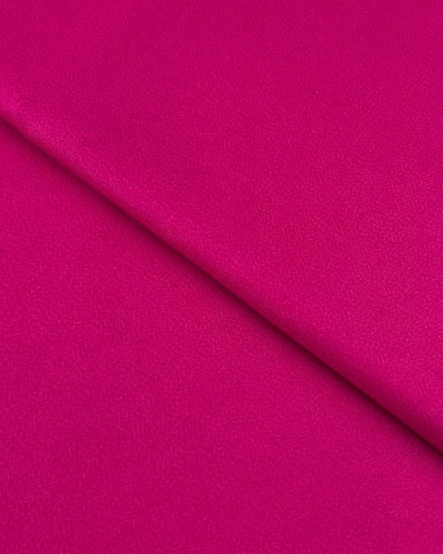 Alpine Velvet – Hot Pink, plain velvet fabric by the meter