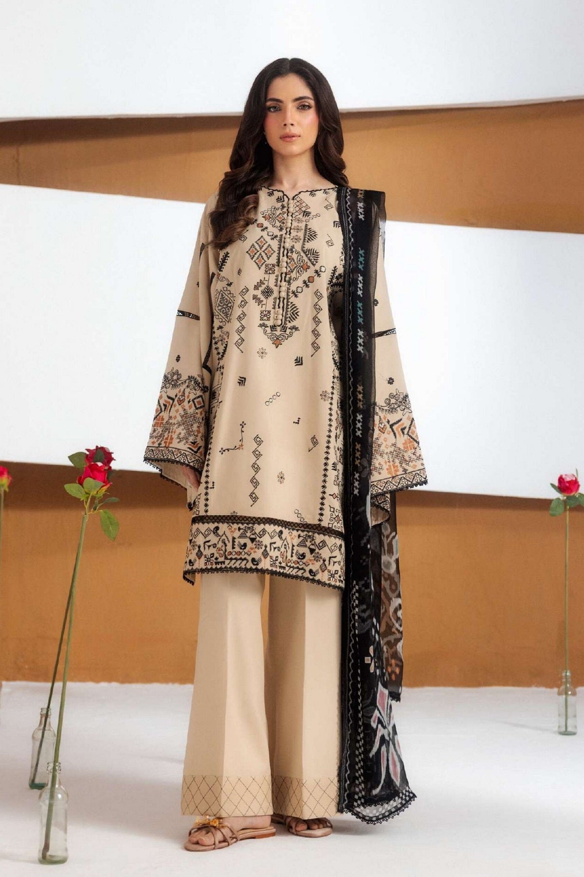 Florent Zync Intermix Viscose FL-5A – Florent 3-piece unstitched suit