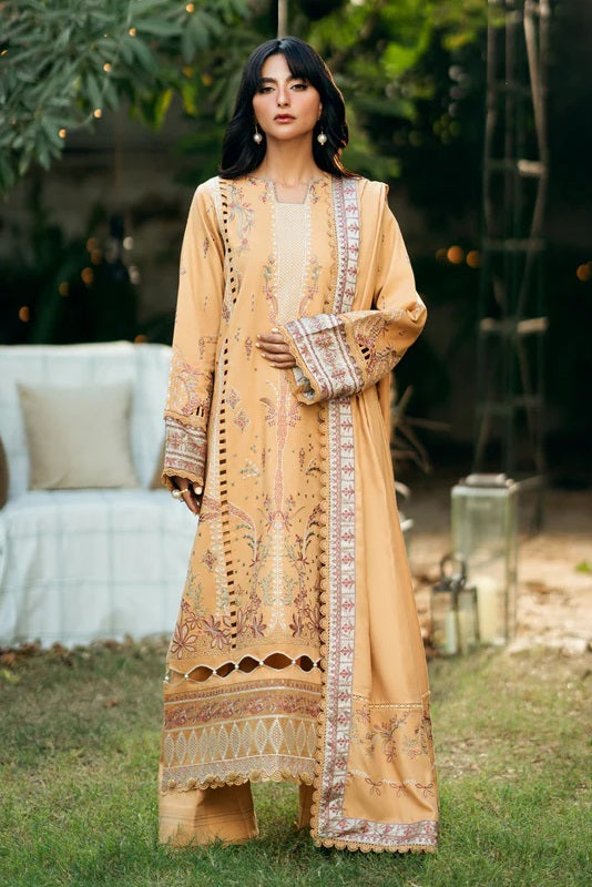 Florent Serenity Winter FL-5A – Florent 3-piece unstitched suit