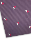 Embroidered Lawn – Mauve (MEL-S26-119), embroidered lawn fabric by the meter
