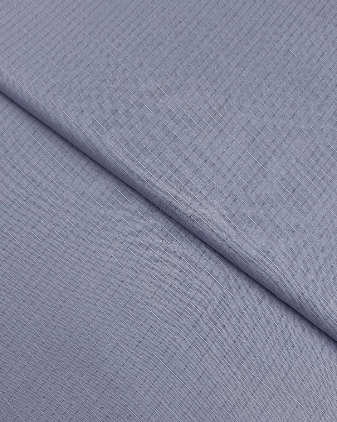 Check Lawn – Light Purple, self-textured lawn fabric by the meter