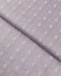 Chikankari Lawn – Lilac (CKT-S26-0015), embroidered lawn fabric by the meter