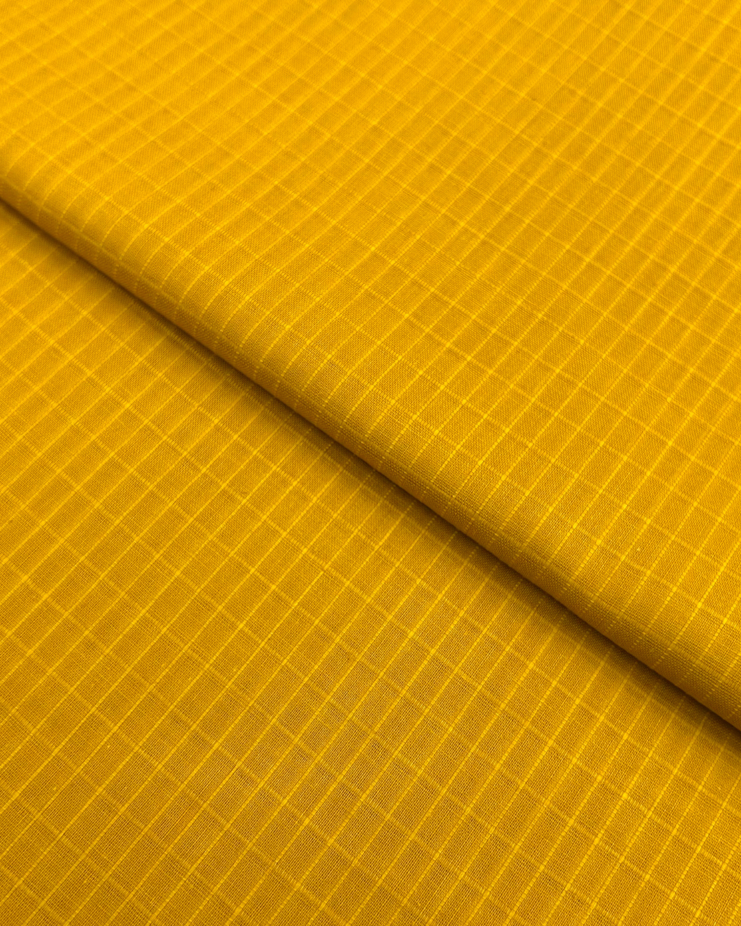 Check Lawn – Mustard fabric