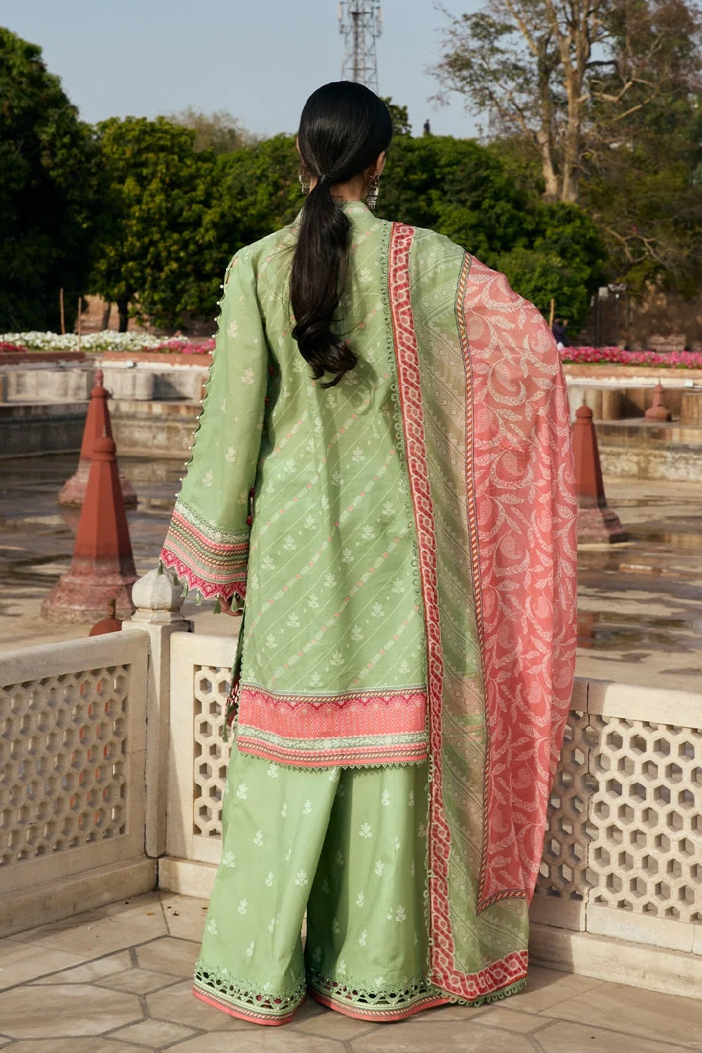 Kahf Aangan Print Lawn KPS-6B, photo 2