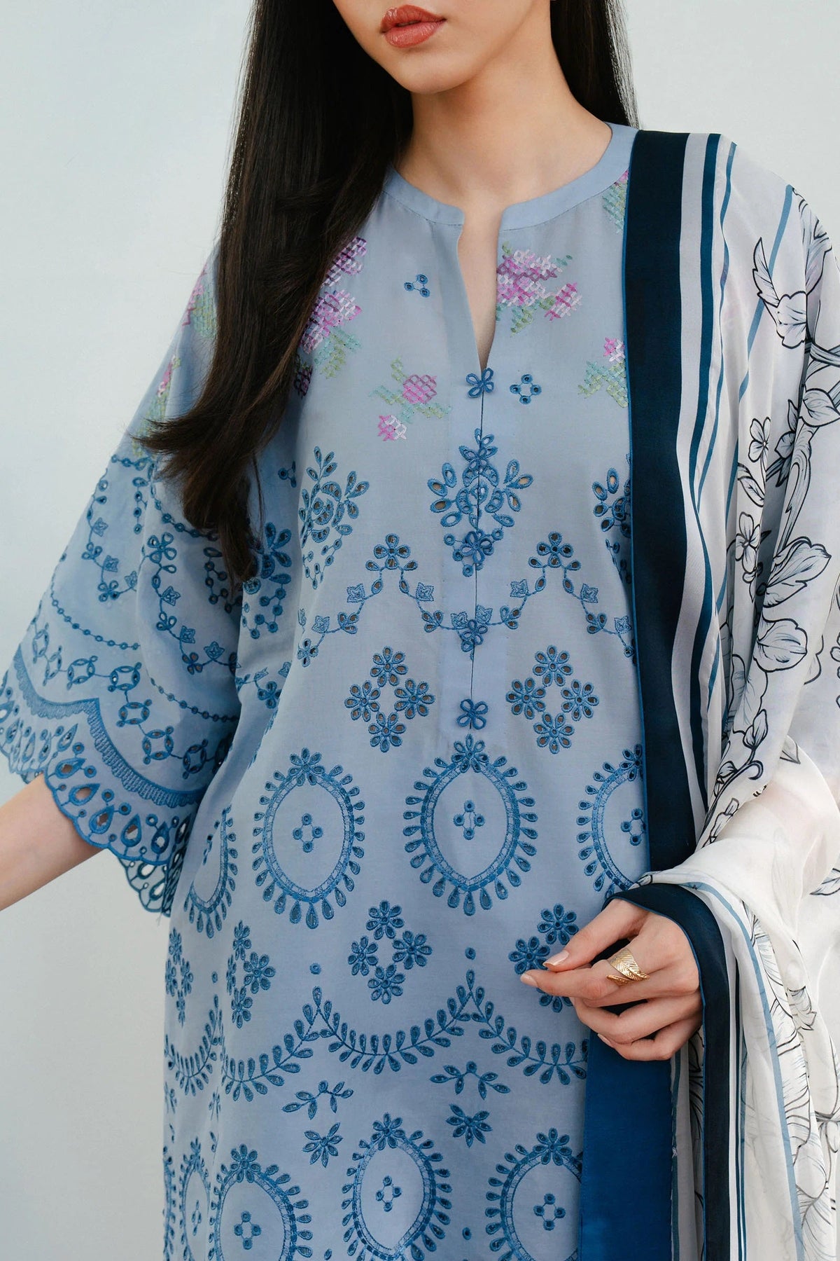 Coco Lawn By Zara Shahjahan D-06B, photo 2