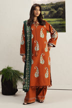 Coco Winter By Zara Shahjahan D-06B – Zara Shahjahan 3-piece unstitched suit