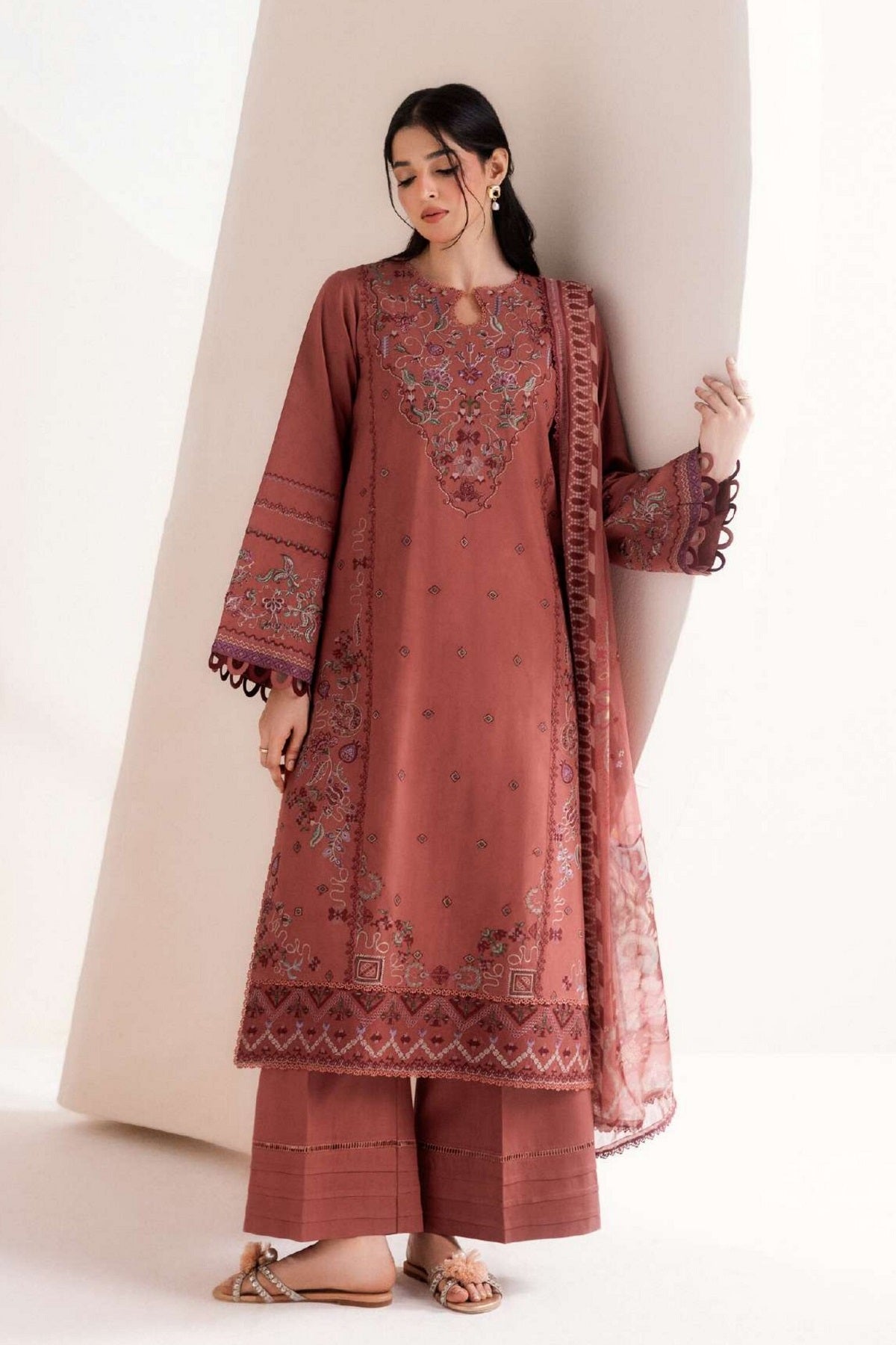 Florent Zync Intermix Viscose FL-6B – Florent 3-piece unstitched suit