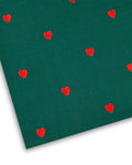 Embroidered Khaddar – Bottle Green fabric