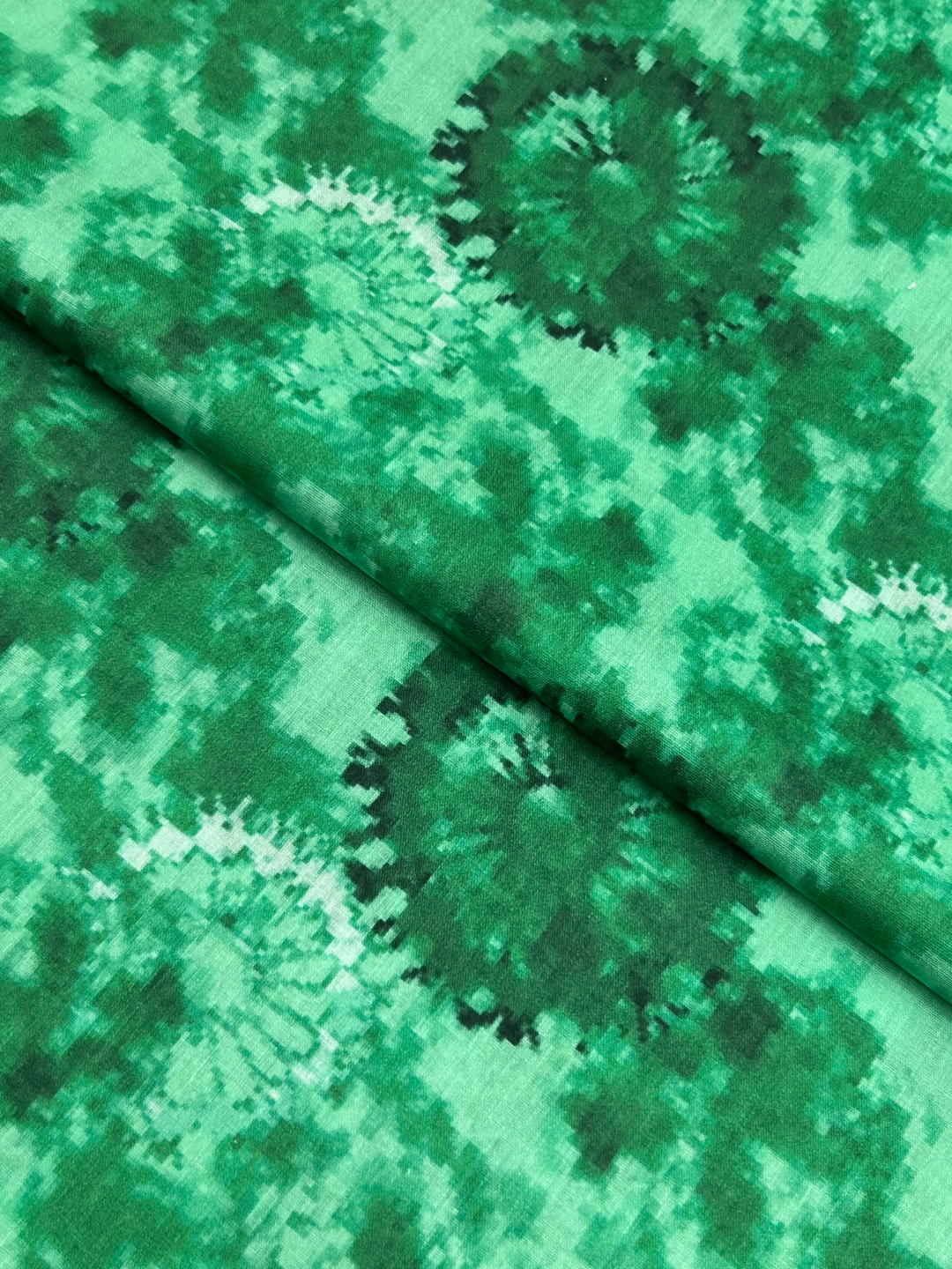 Tie & Dye Digital Print Lawn (TDP-S26-0058), digitally printed lawn fabric by the meter