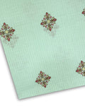 Embroidered Lawn – Mint fabric