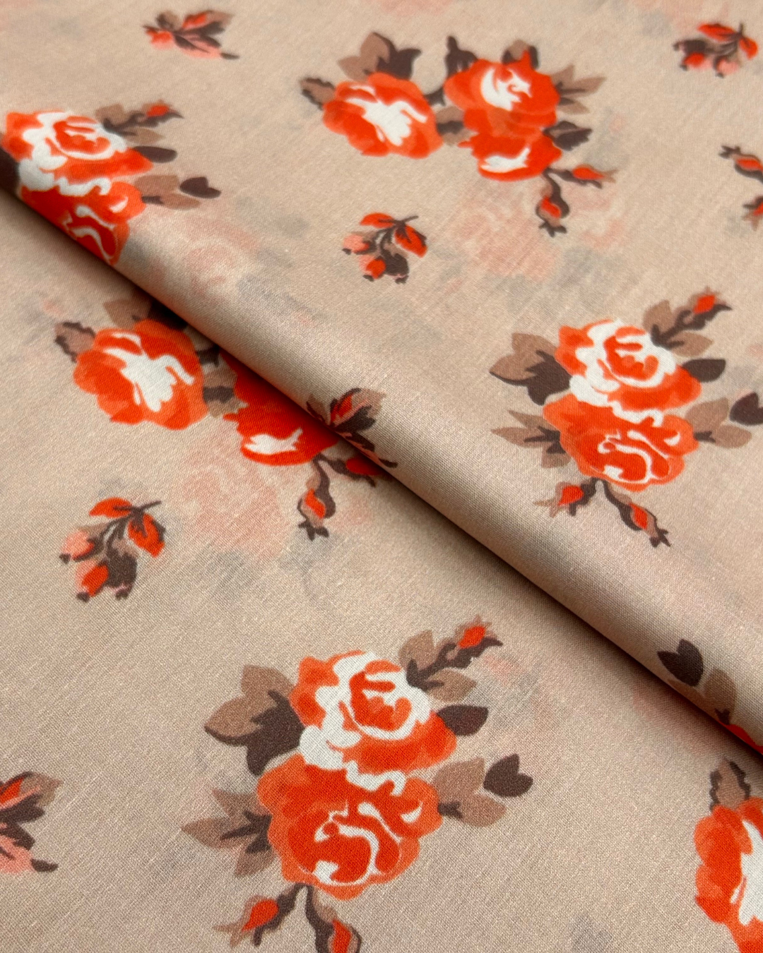 Pima Digital Print Lawn (PDP-S25-0308), digitally printed lawn fabric by the meter