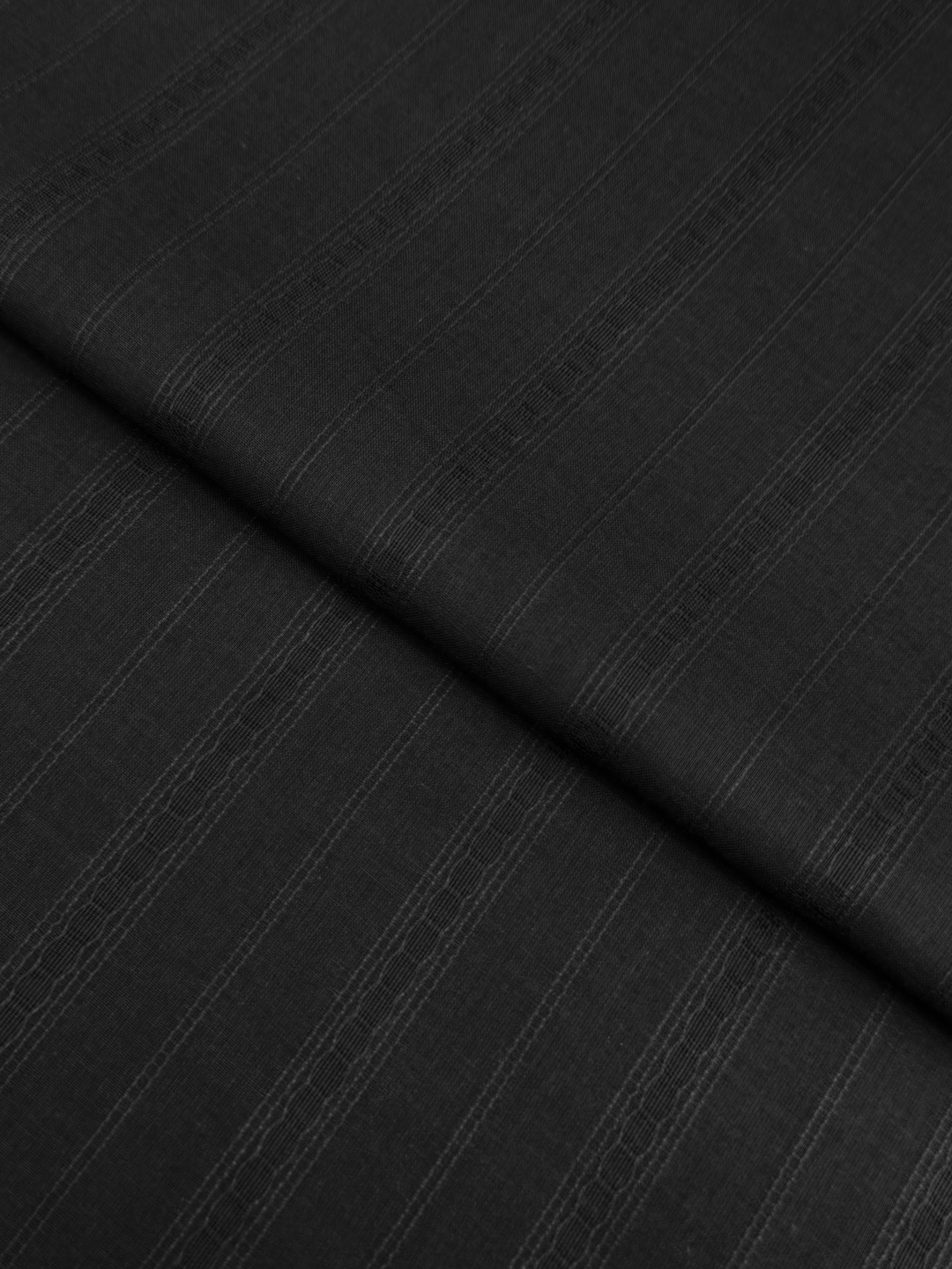Wide Katpana Lawn – Black (BKLW-S25-0025), self-textured lawn fabric by the meter