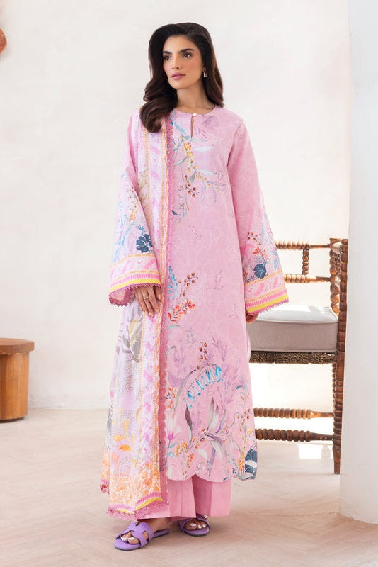 Florent Print Lawn FL-7B – Florent 3-piece unstitched suit