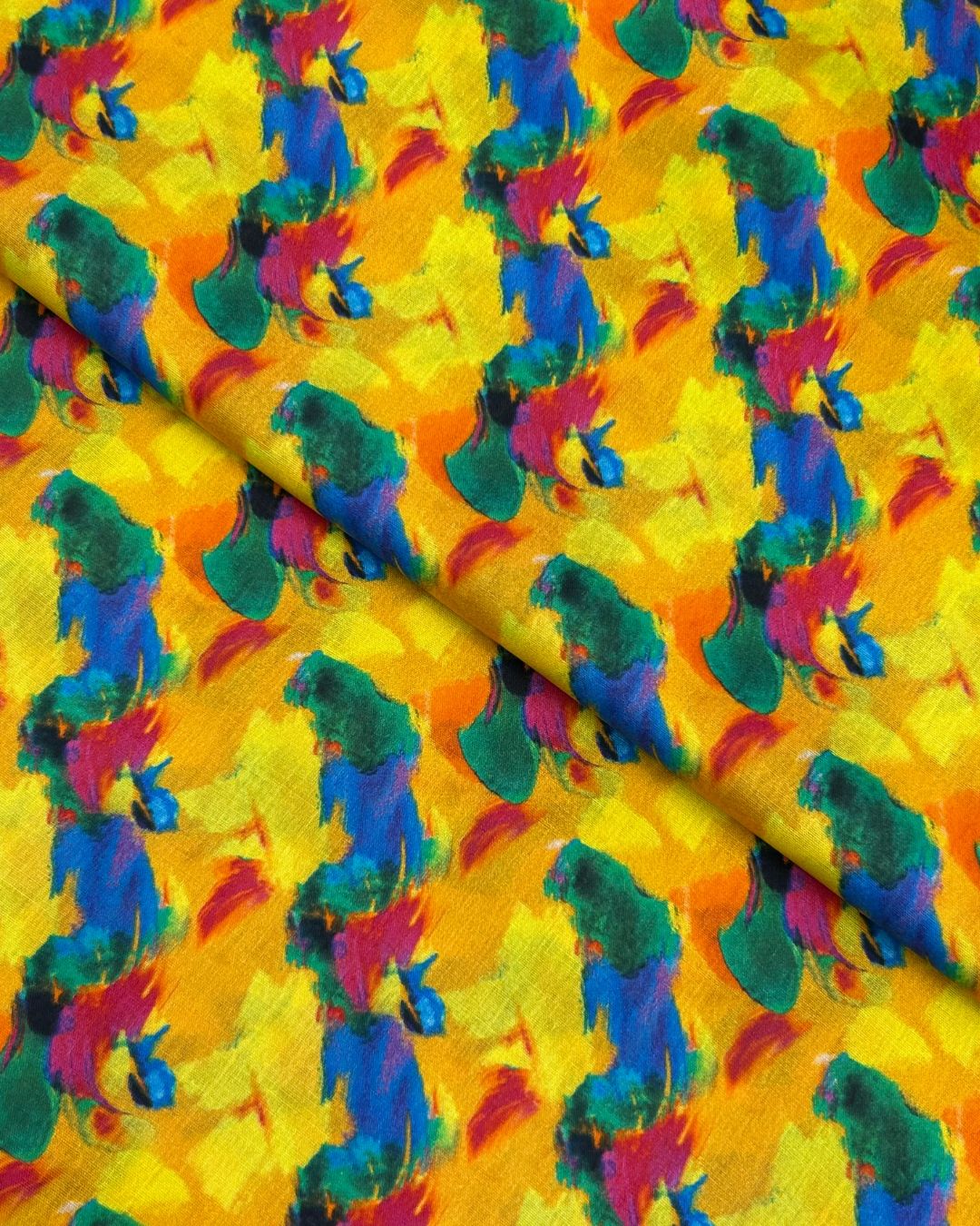 Tie & Dye Digital Print Lawn (TDP-S26-0085), digitally printed lawn fabric by the meter
