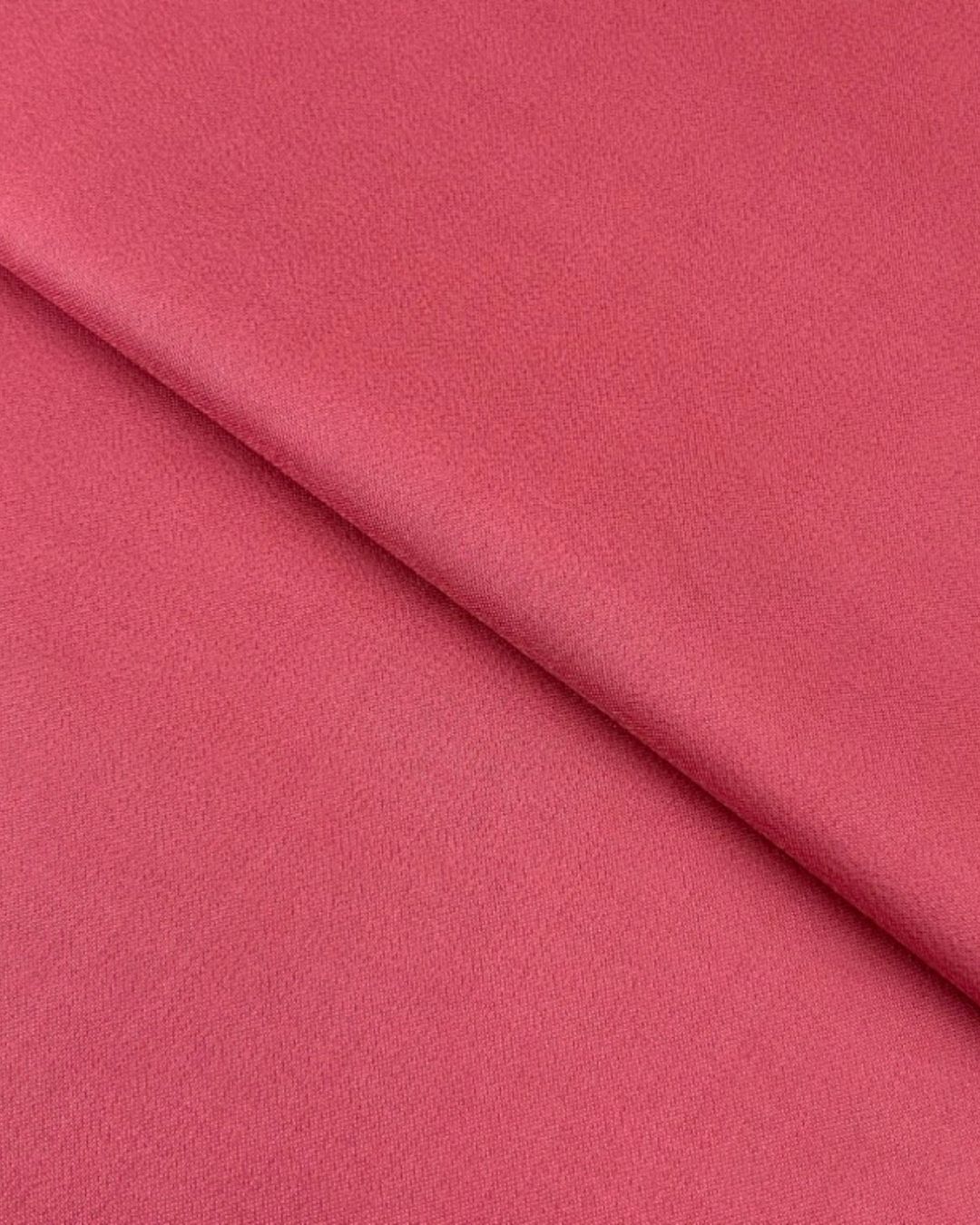 Alpine Velvet – Coral, plain velvet fabric by the meter