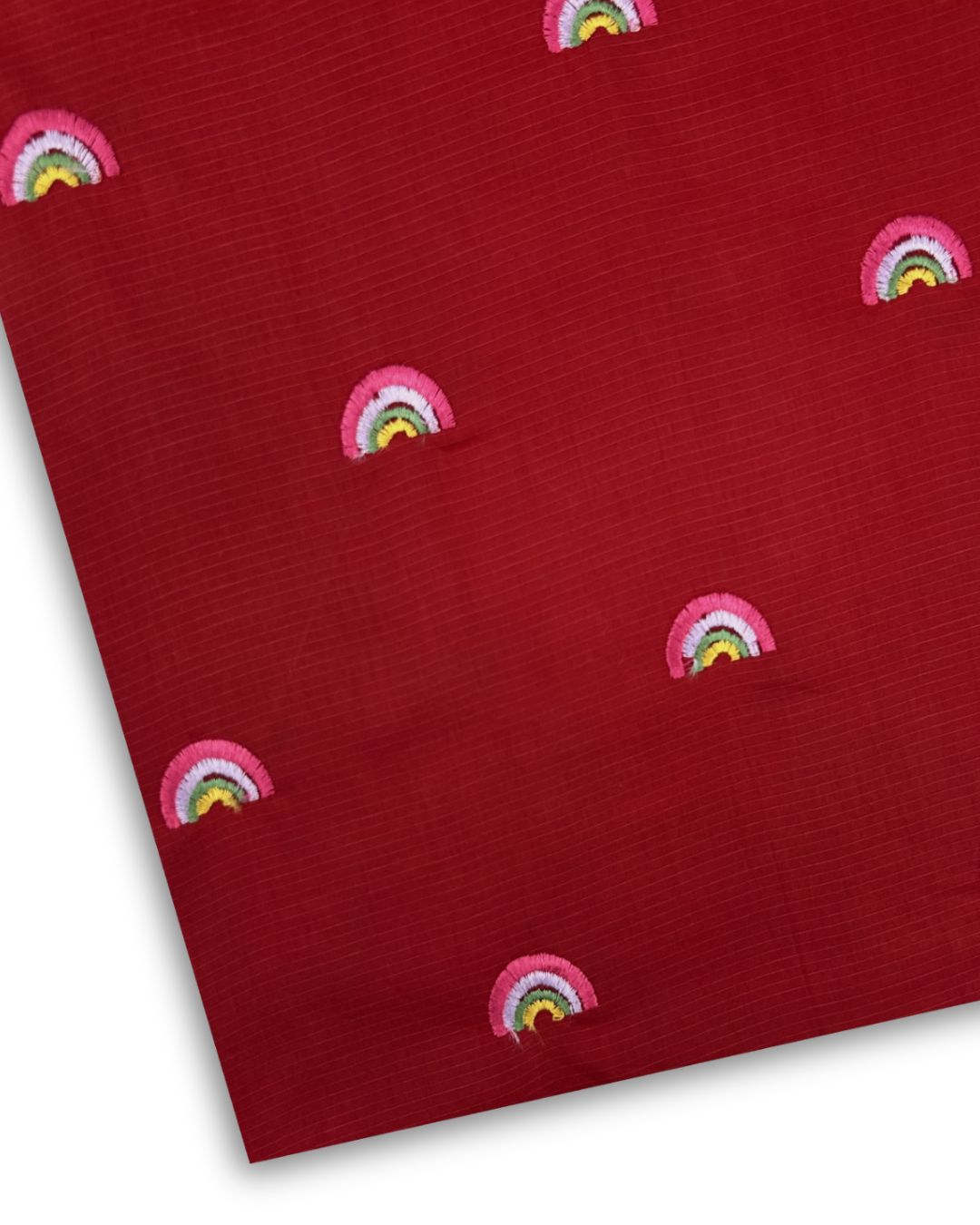 Embroidered Lawn – Maroon fabric