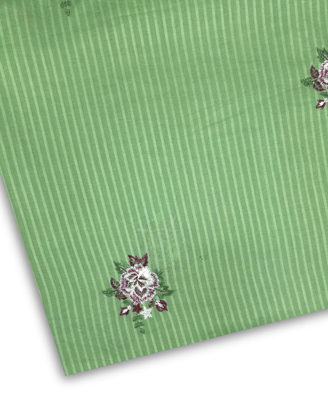 Embroidered Lawn – Pistachio fabric