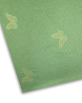 Embroidered Lawn – Green (MEL-S26-109), embroidered lawn fabric by the meter