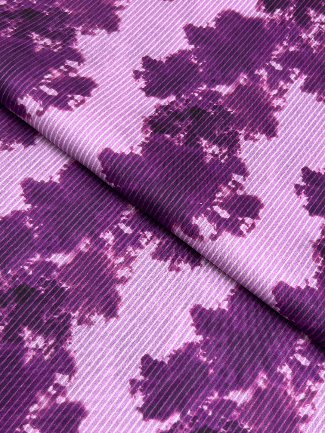 Tie & Dye Digital Print Lawn fabric