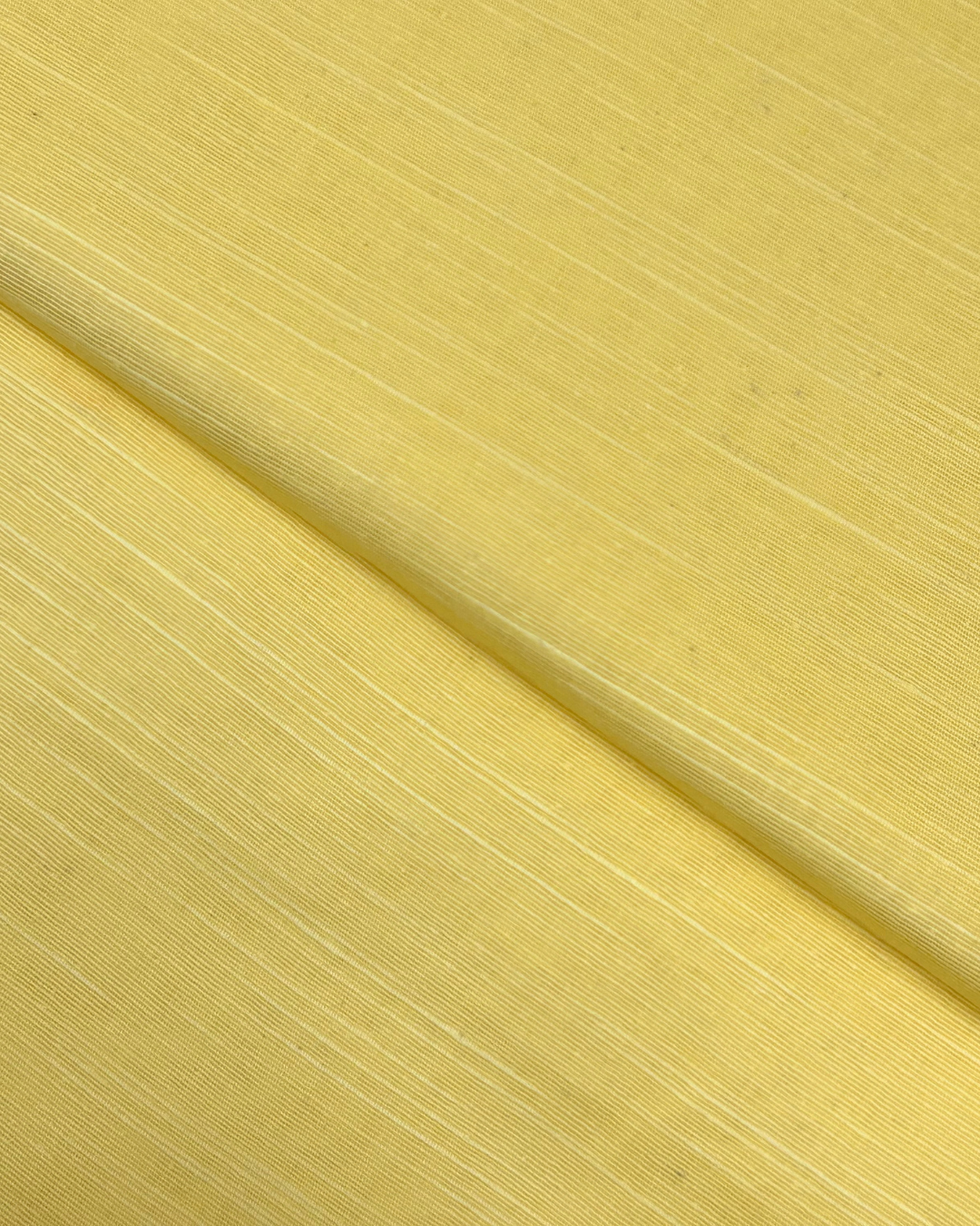 Slub Khaddar – Lemon fabric