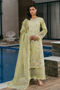 Coral Luxury Lawn SF-06 – Coral 3-piece unstitched suit