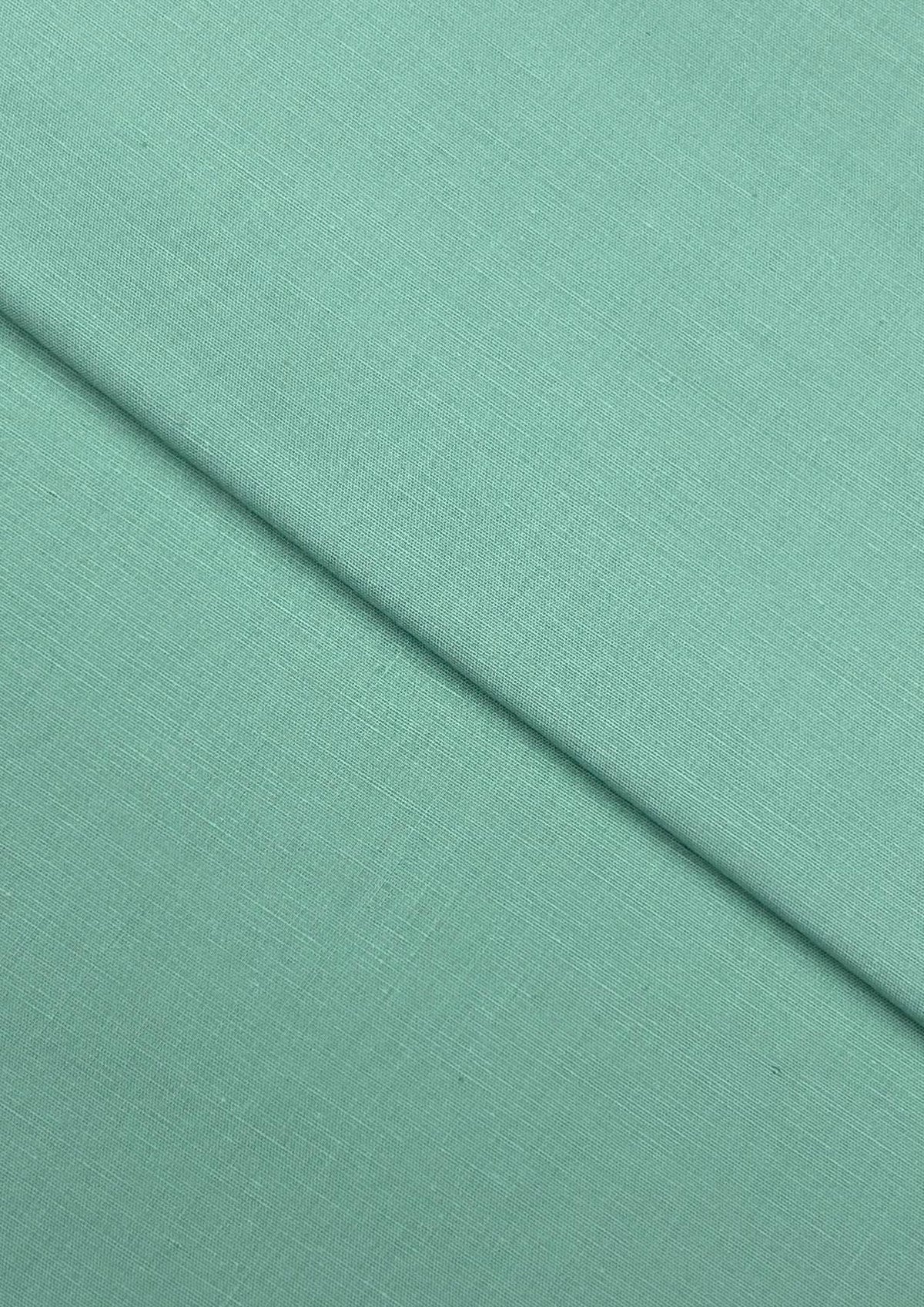 Cotton Lawn – Aqua, plain lawn fabric by the meter