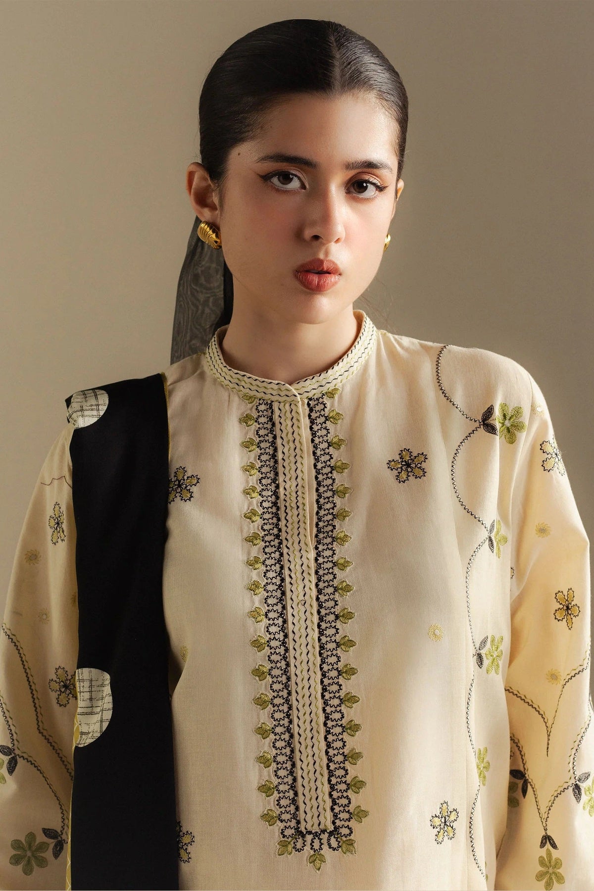 Coco Winter By Zara Shahjahan D-08B (Fawn), photo 2
