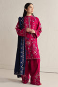 Coco Winter By Zara Shahjahan D-08B – Zara Shahjahan 3-piece unstitched suit