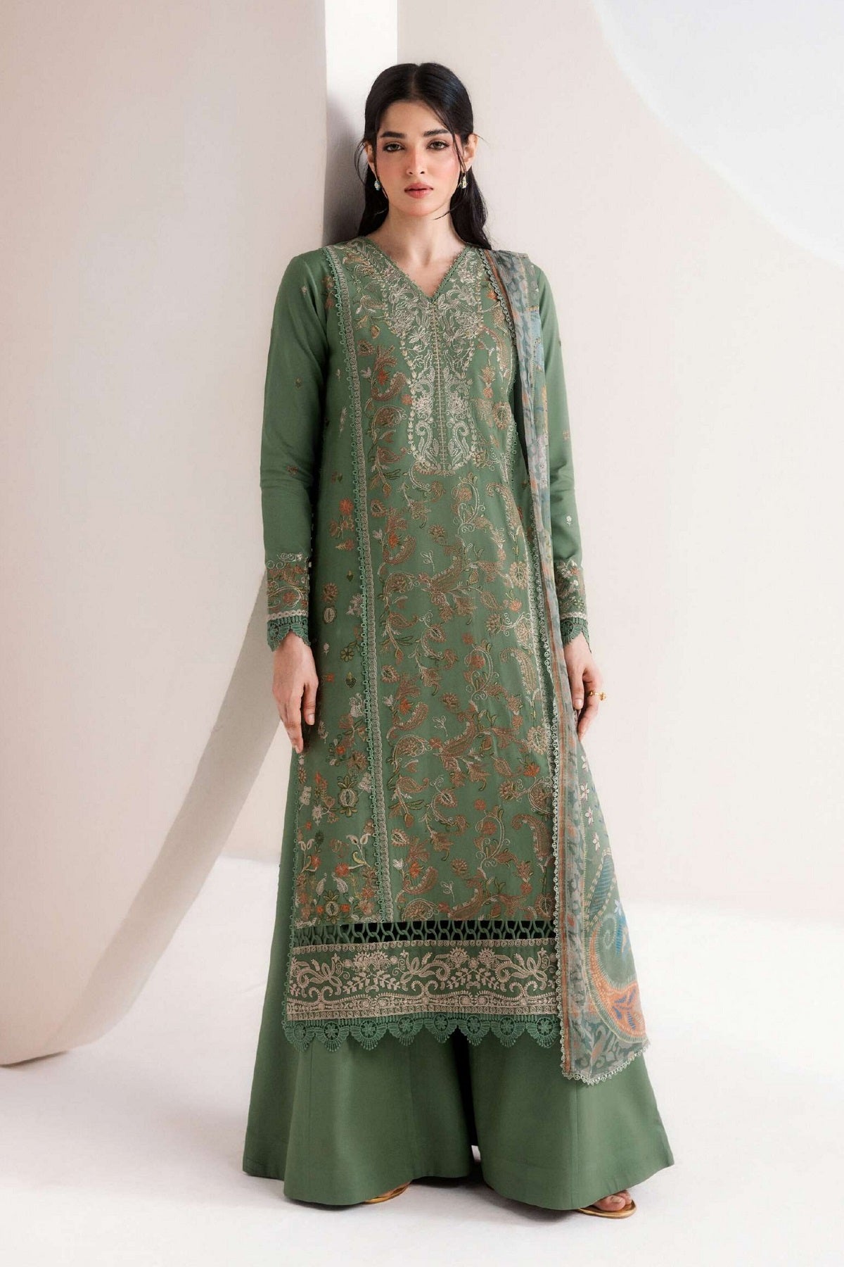 Florent Zync Intermix Viscose FL-8B – Florent 3-piece unstitched suit