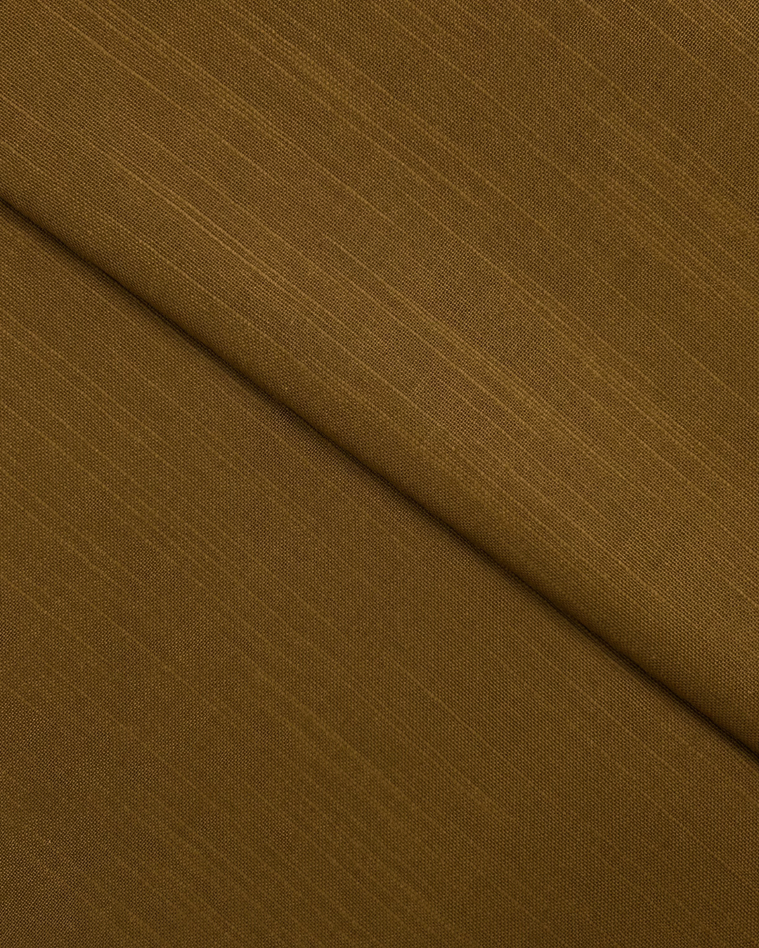 Slub Khaddar – Mustard (SSK-W25-0008), plain khaddar fabric by the meter