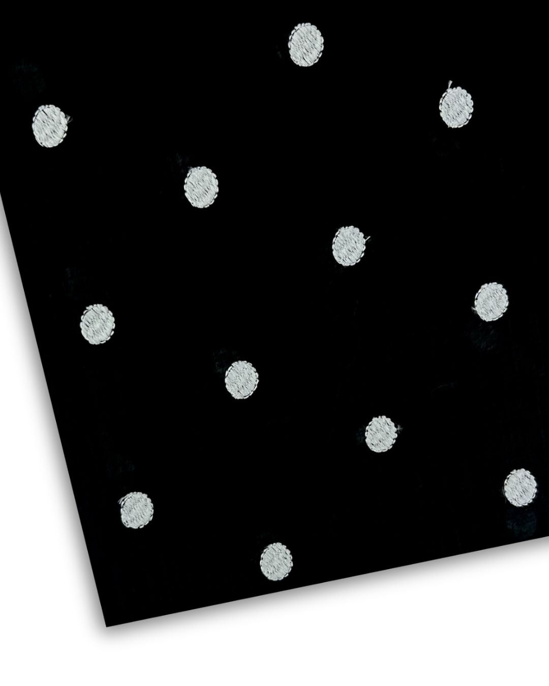 Embroidered Lawn – Black fabric