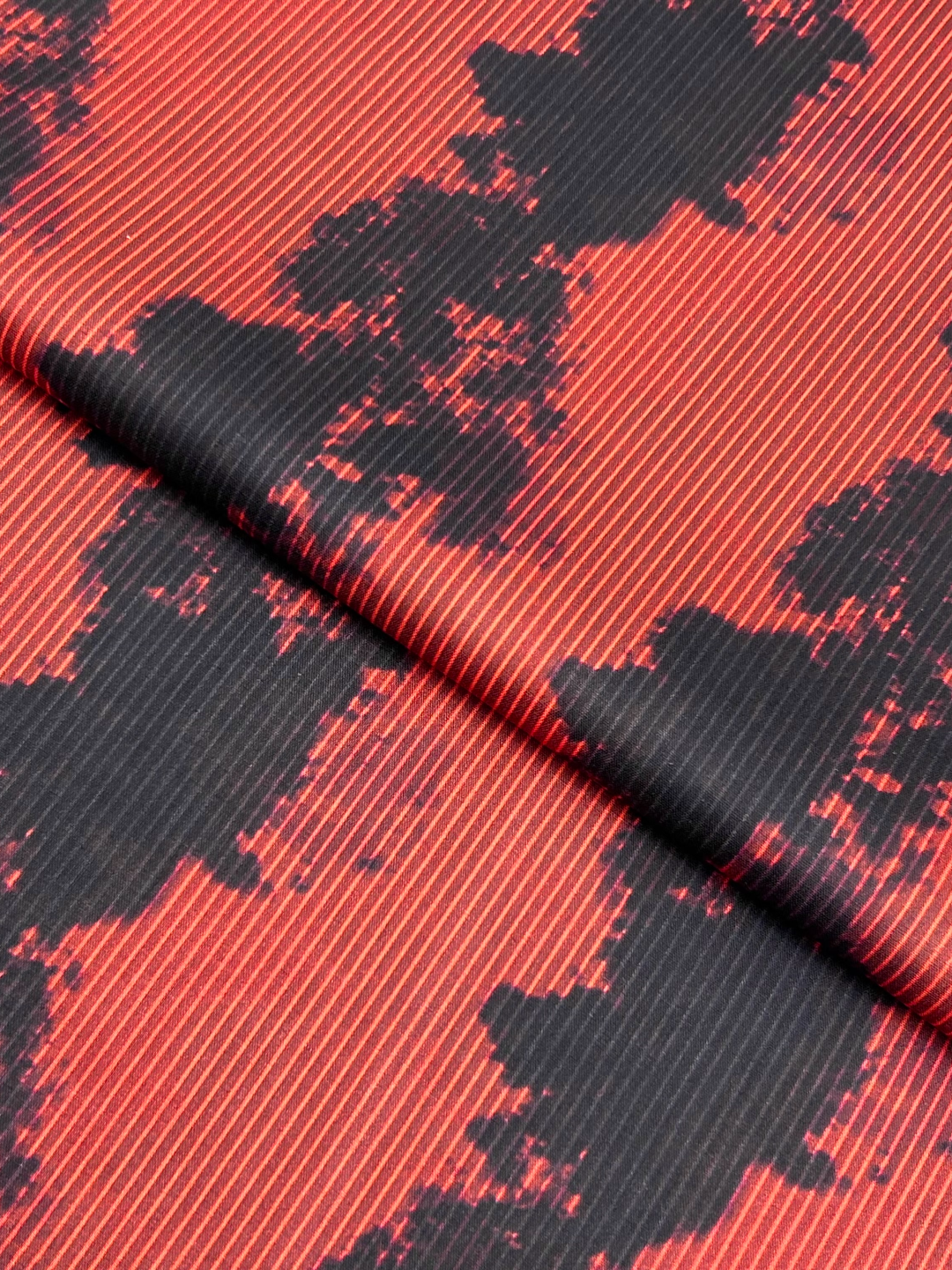 Tie & Dye Digital Print Lawn fabric