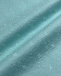 Chikankari Lawn – Ice Blue (CKT-S26-0030), embroidered lawn fabric by the meter