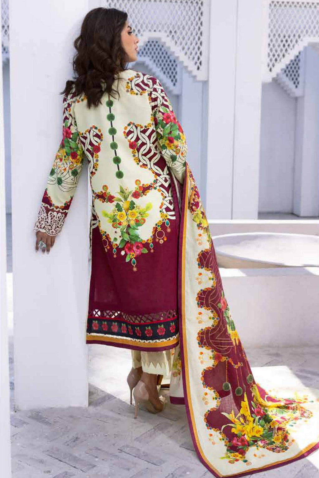 Roheenaz Lawn RNZ-09A (Driftwood Delight), photo 2