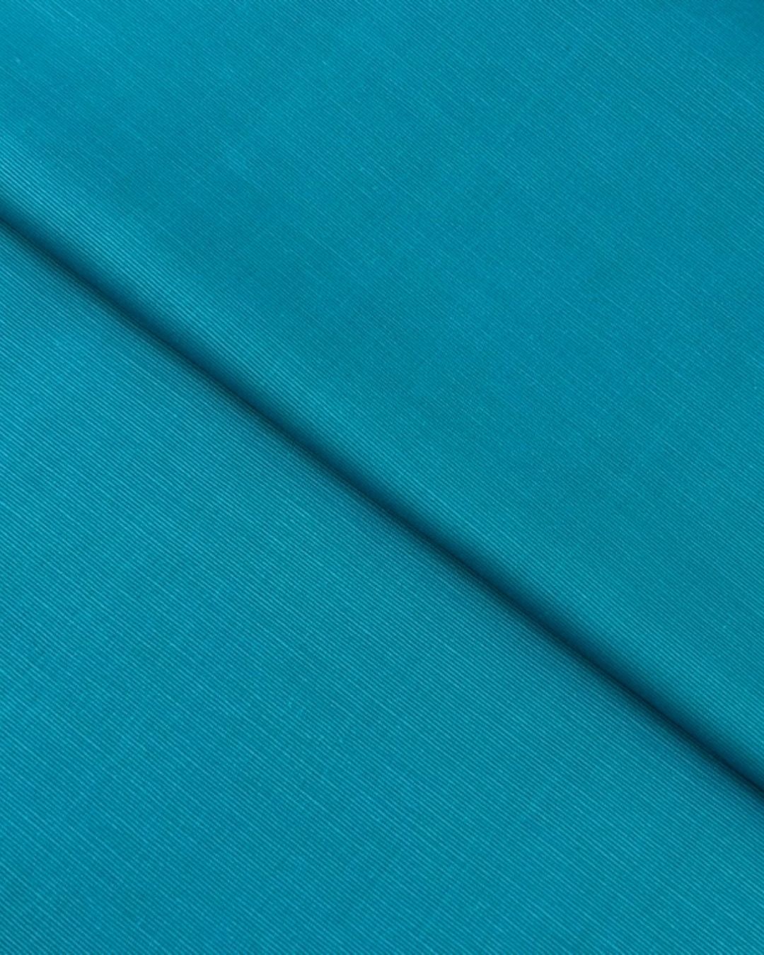 Plain Khaddar – Aqua Blue, plain khaddar fabric by the meter