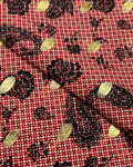 Golden Broshia Print Lawn fabric