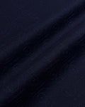 Chikankari Lawn – Navy (CKT-S26-0031), embroidered lawn fabric by the meter