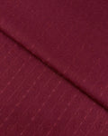 Chikankari Lawn – Maroon (CKT-S26-0009), embroidered lawn fabric by the meter