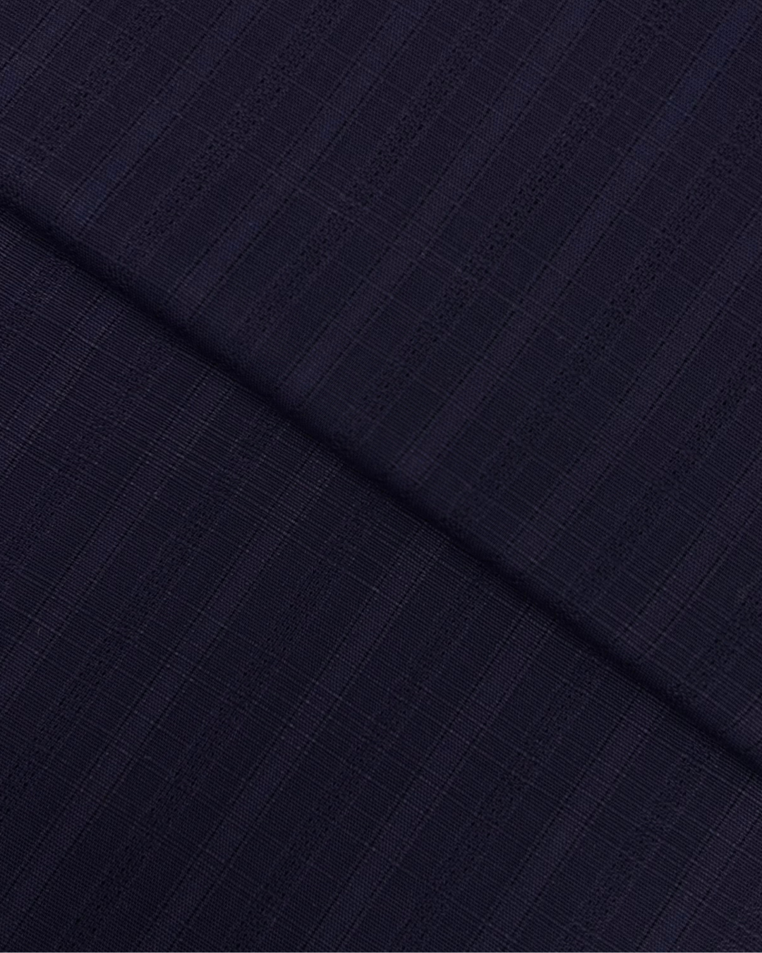 Katpana Khaddar – Navy, self-textured khaddar fabric by the meter