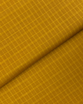 Check Lawn – Mustard (CLS-S25-0019), self-textured lawn fabric by the meter