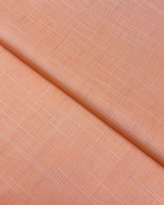 Slub Khaddar – Peach fabric