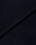 Slub Intermix Lawn – Navy, plain lawn fabric by the meter